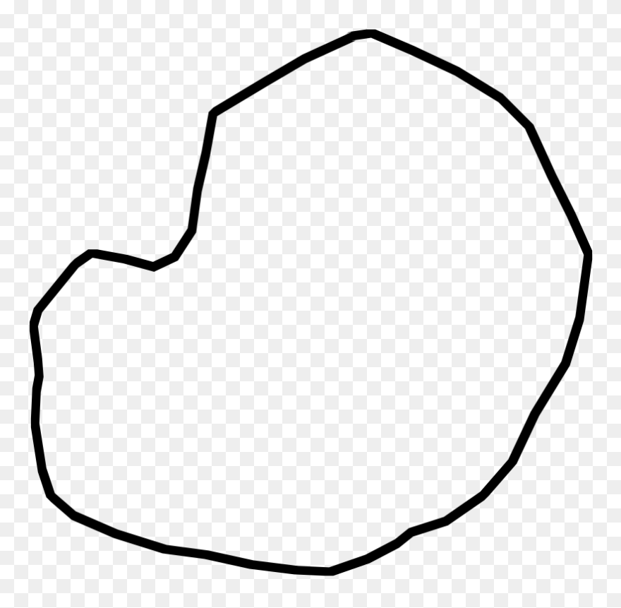 Compound Digital Histology - Line Art Clipart