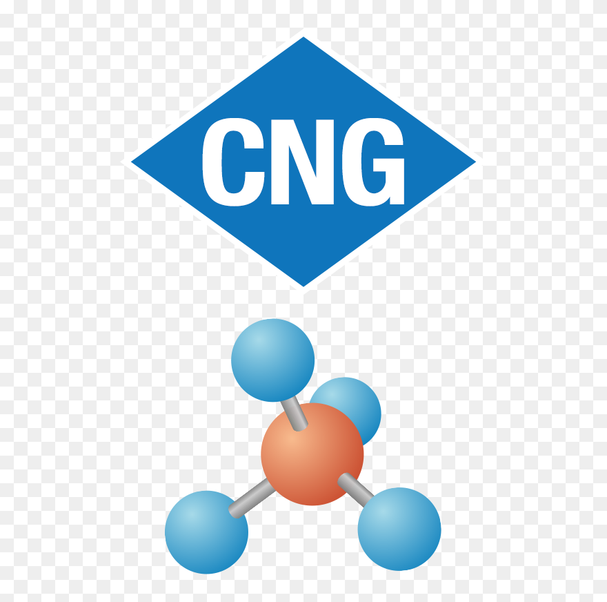 Energy Clipart Natural Gas - Cng Molecular Formula - Png Download