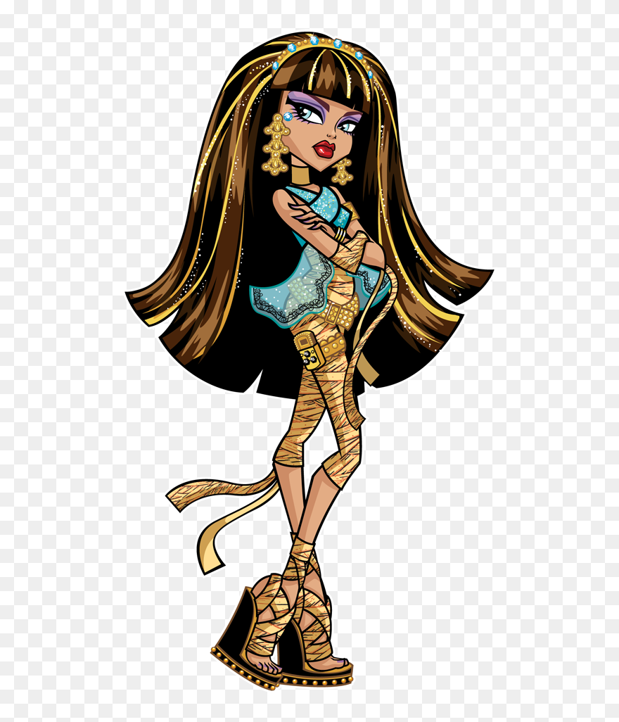 All About Monster High - Cleo De Nile Clipart