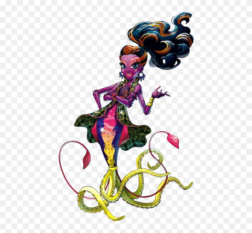 Monster High Kala Mer Ri Clipart