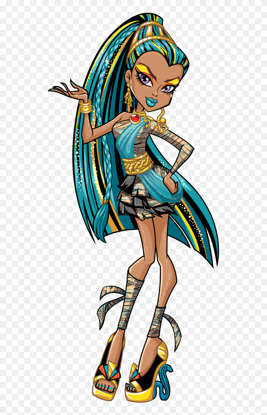 Transparent Nile Clipart - Monster High Cleo Sister - Png Download