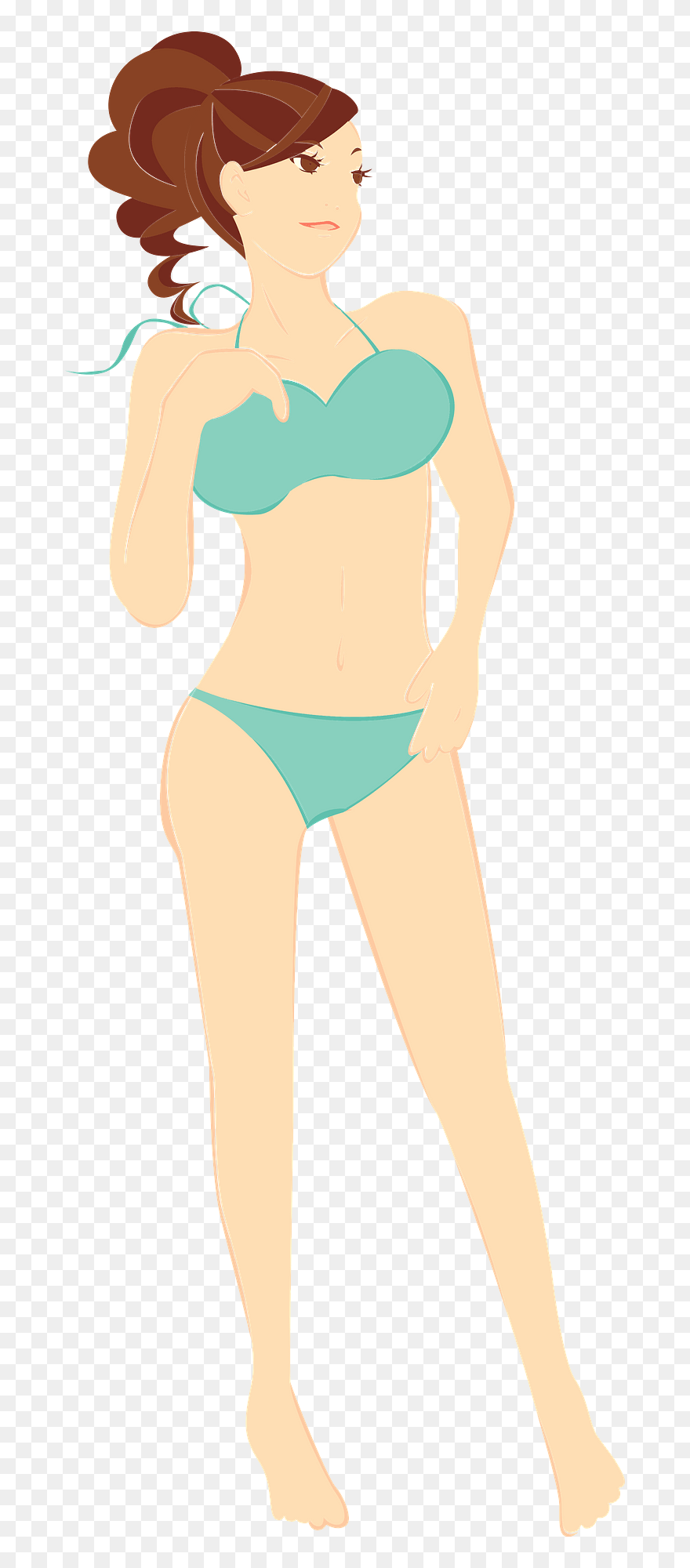 水着 イラスト フリー 素材 Clipart