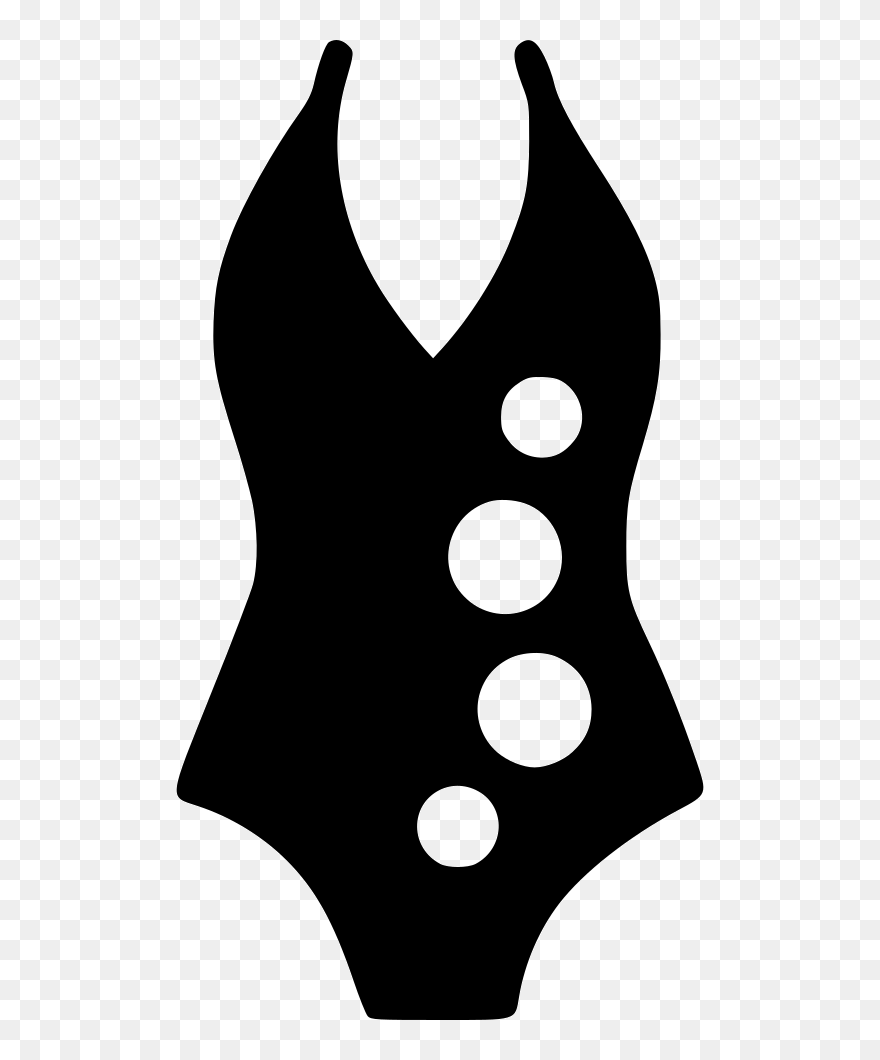 Swimsuit Clipart Svg - Swimsuit Icon Png Transparent Png