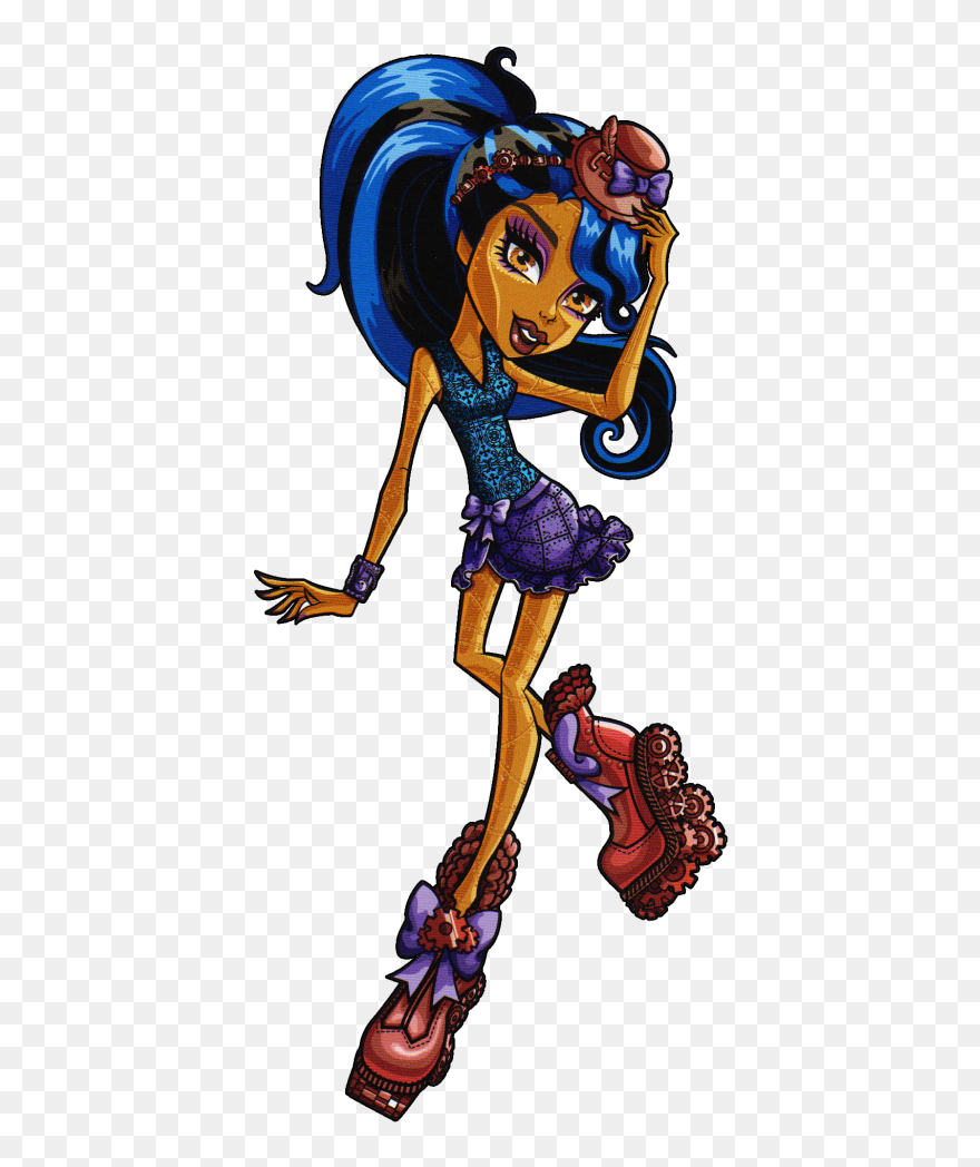 Crest - Robecca Steam Monster High Characters Clipart