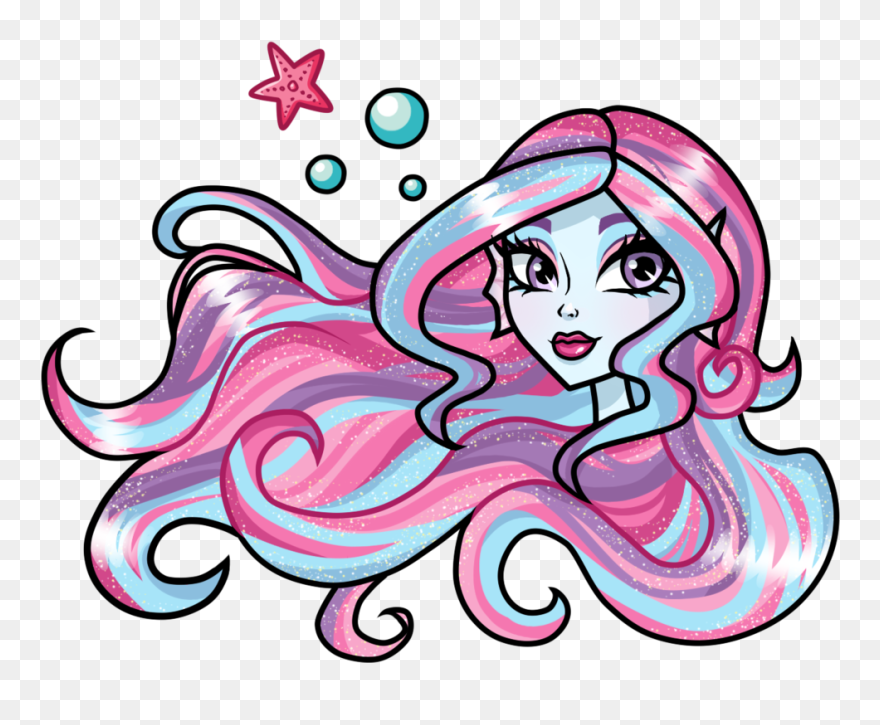 Art Id - - Monster High Sirenety Hazy Clipart