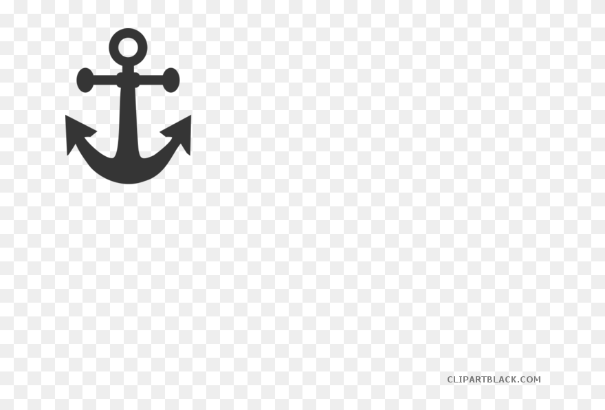 Navy Clipart Black And White - Anchor Clip Art - Png Download