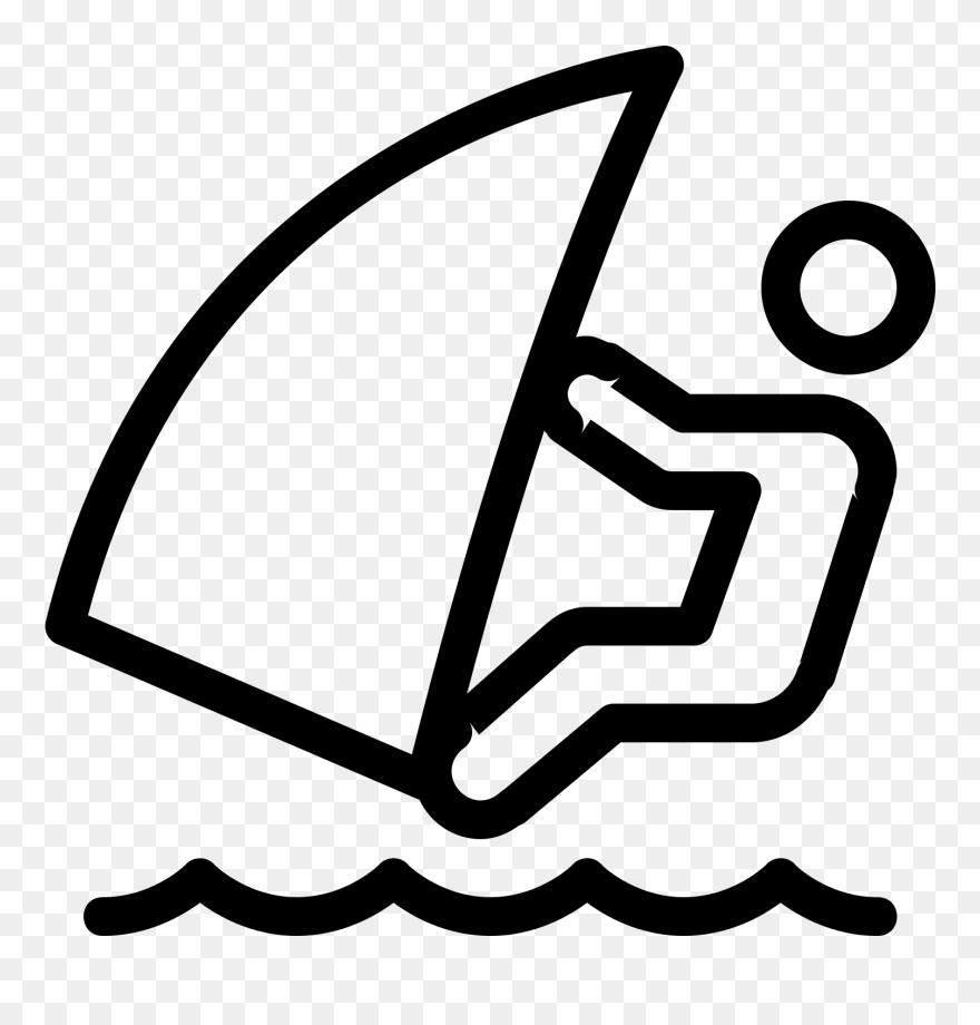 Windsurfing, Png V - Planche A Voile Emoji Clipart