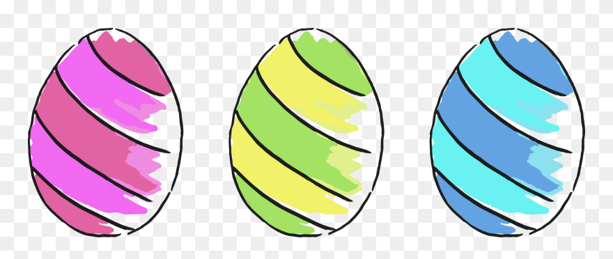 Leaf,symmetry,artwork - Small Easter Eggs Clipart - Png Download