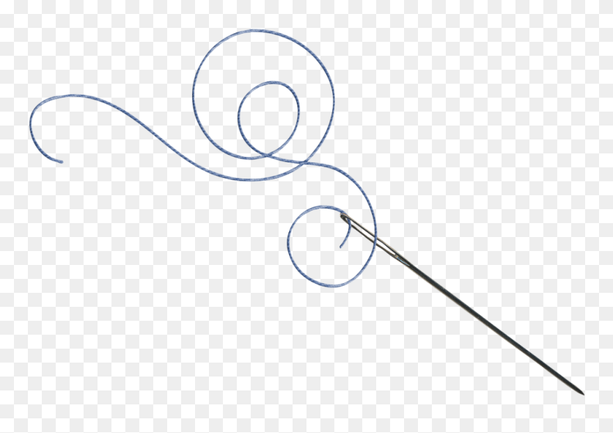 Transparent Needle Emoji Png - Line Art Clipart