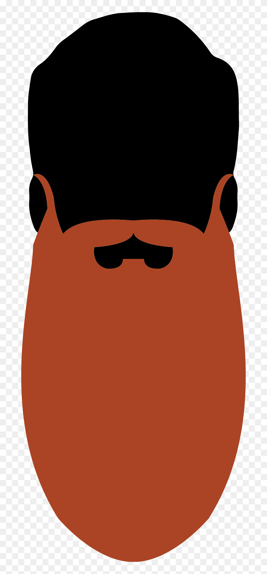 Austin Facial Hair Club - Facial Hair Clipart