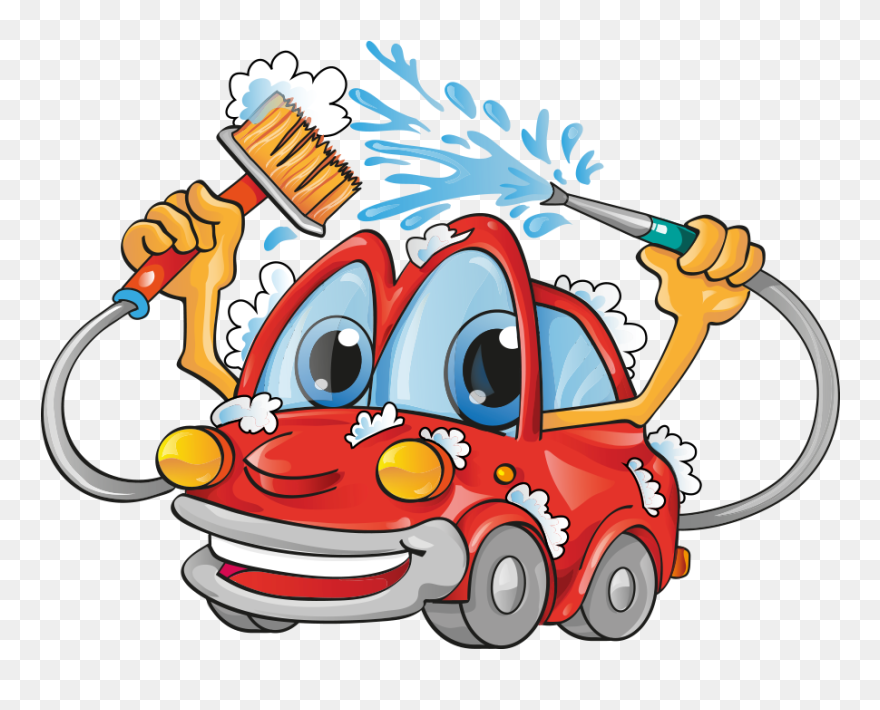 Transparent Pressure Washer Clipart Black And White - Car Wash Clipart Png