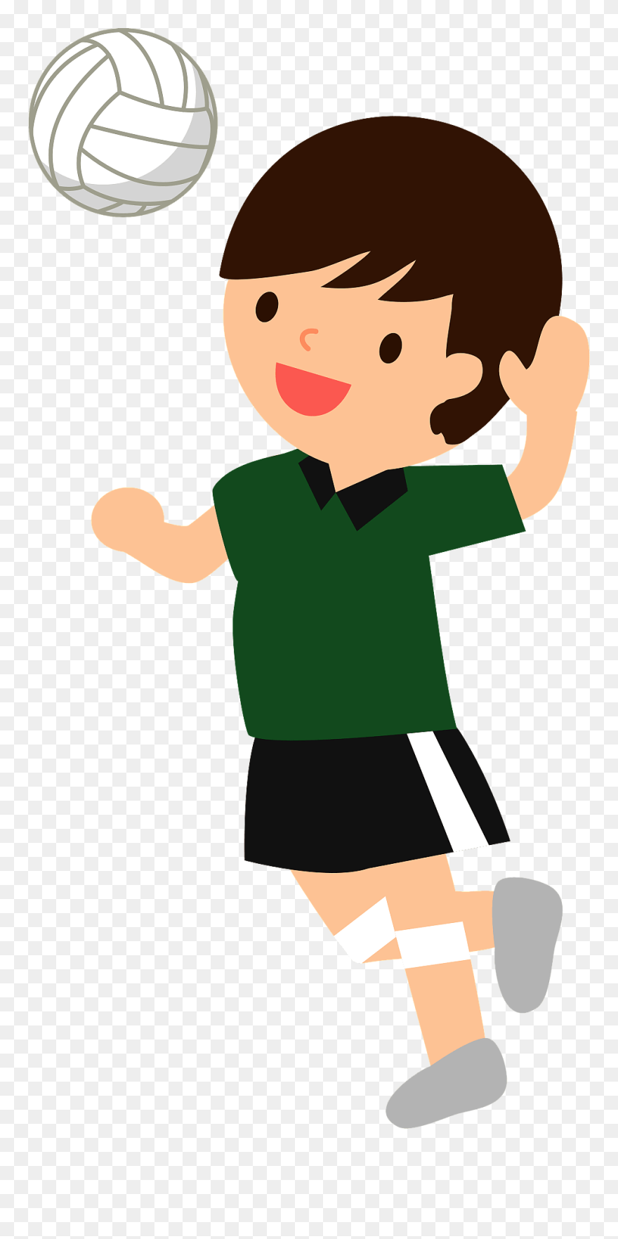 男子 バレー イラスト フリー Clipart