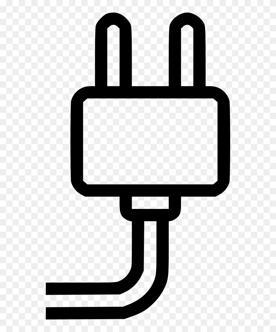 Electric Plug Power Wire Wiring Electricity Source - Electric Wire Logo Png Clipart