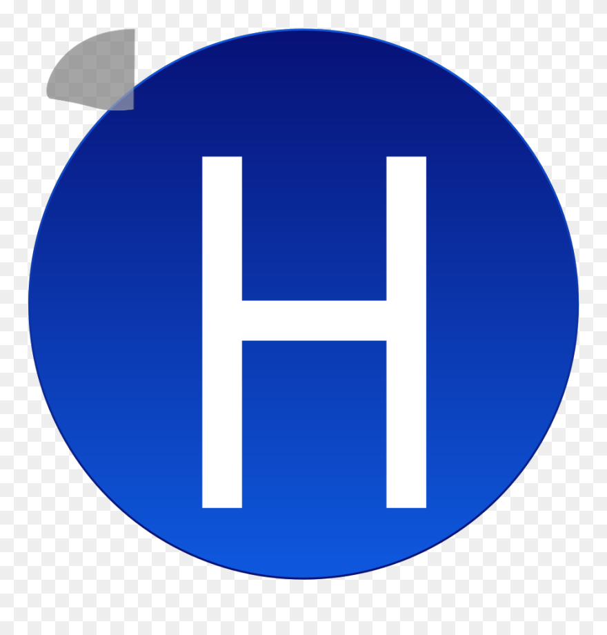 Char H Svg Clip Arts - Circle - Png Download