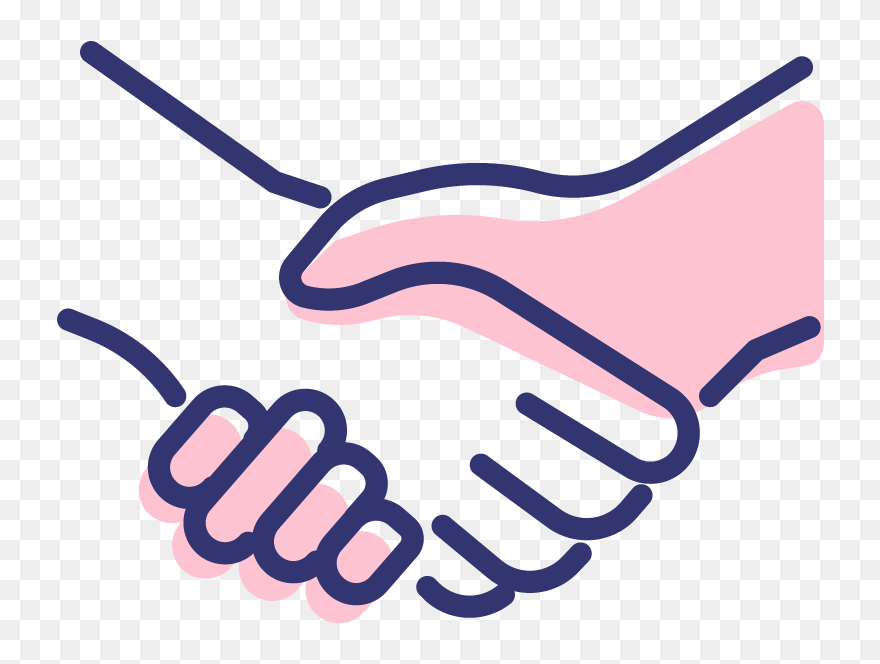 House Icon - Hand Shake Logo Png Clipart