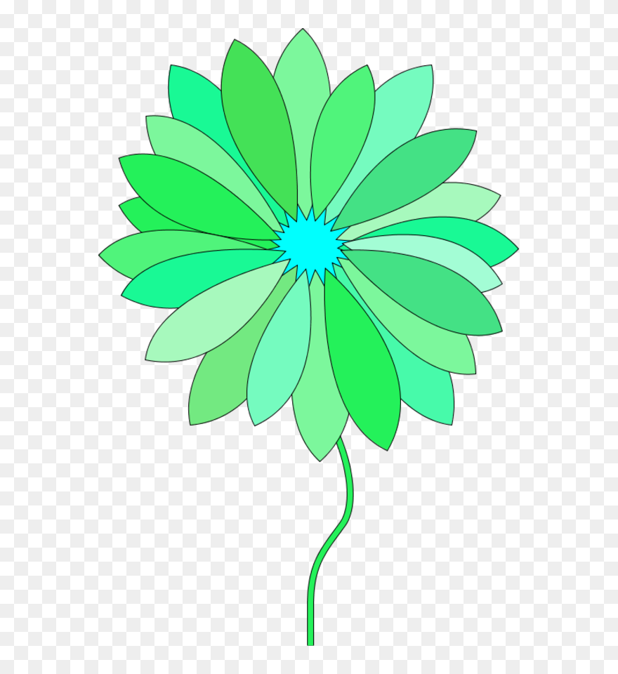 Transparent Cartoon Flowers Clipart - Flower Gif Png