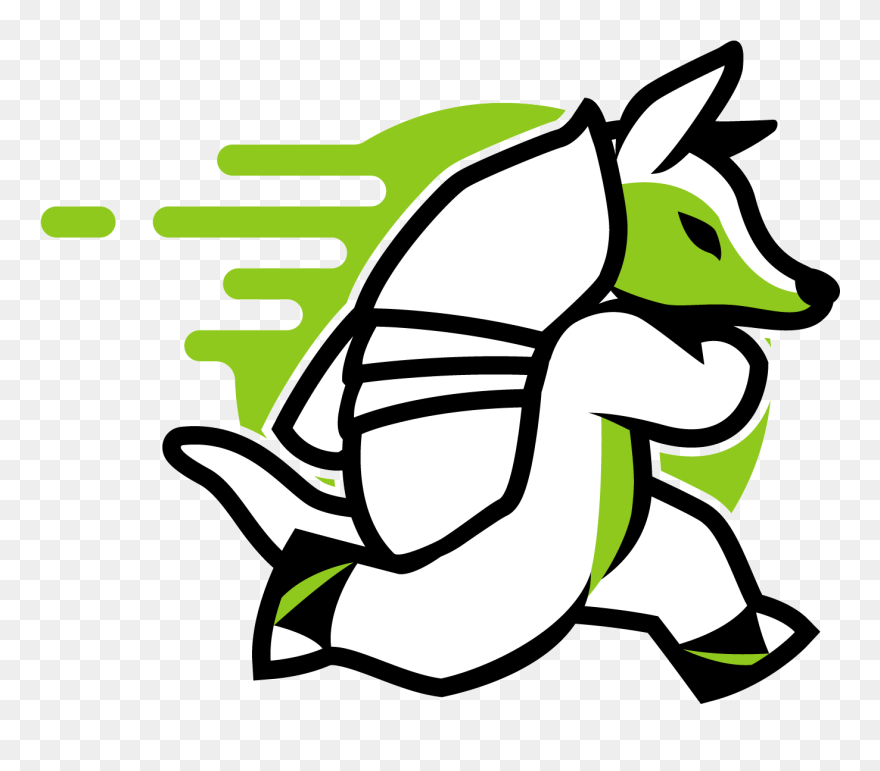 Armadillo Clipart Standing - Clip Art - Png Download