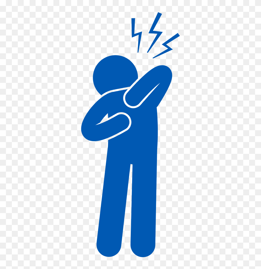 Transparent Back Pain Icon Clipart