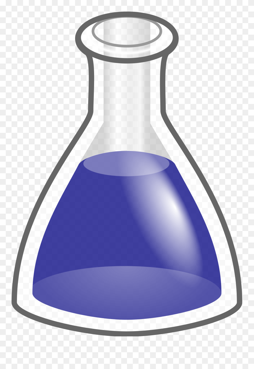 Conical Flask Stylised - Science Experiment Fun Science Clipart Png Transparent Png