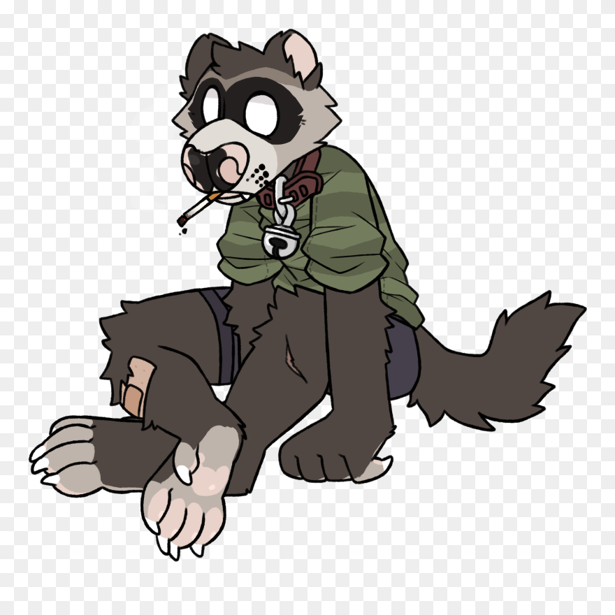 Paw Clipart Badger - Cartoon - Png Download