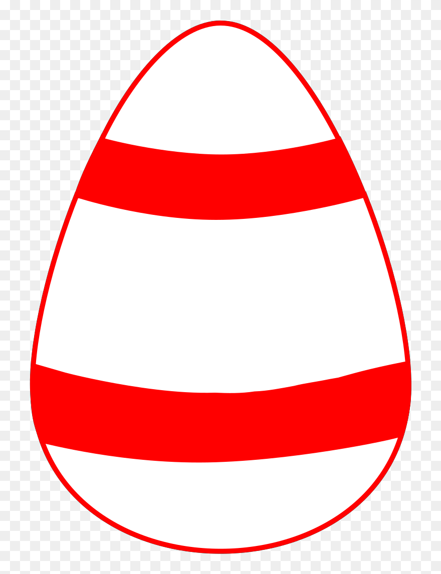 Yellow Red Egg Clipart