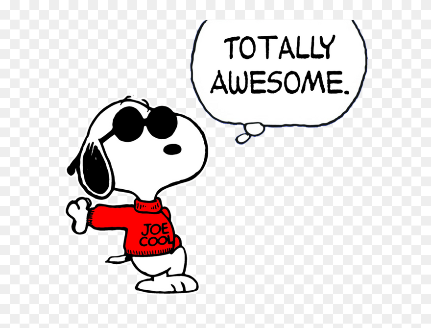 You Are Awesome Clipart 19 - Snoopy Png Transparent Png