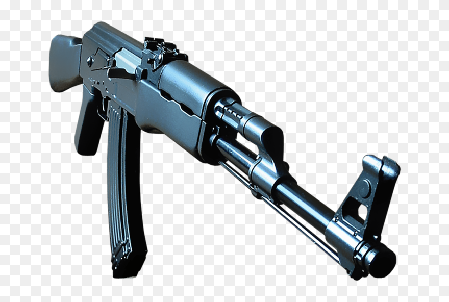 Steel Ak - Hd 47 Gun Png Clipart