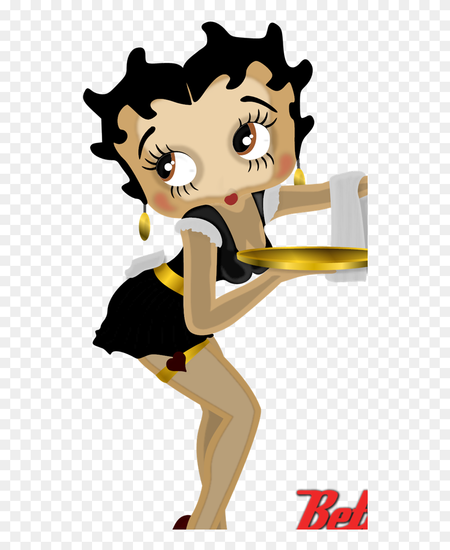 Betty Boop Pie Clipart