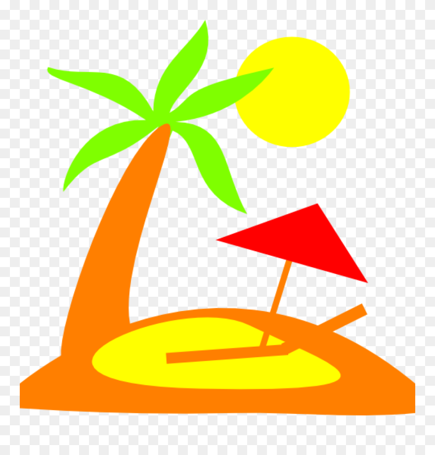 Map Clipart Deserted Island - Clip Art - Png Download