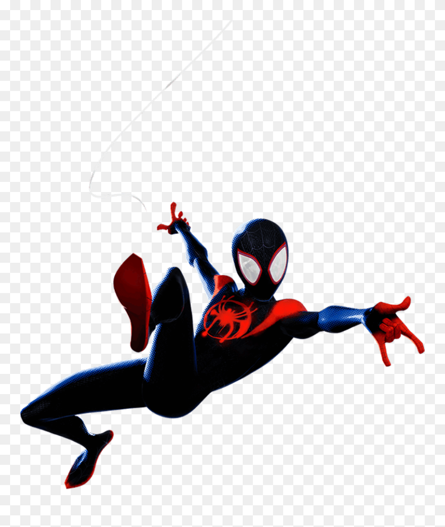Into The Spider Verse Png - Miles Morales Spider Verse Png Clipart