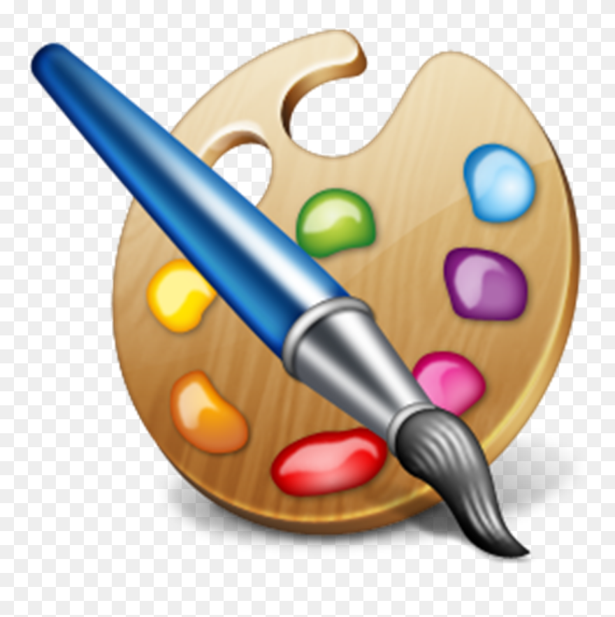 Картинка Кисточка И Краски Clipart
