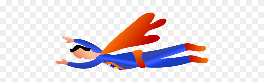 Superhero Drawing - גיבור על מצויר Clipart