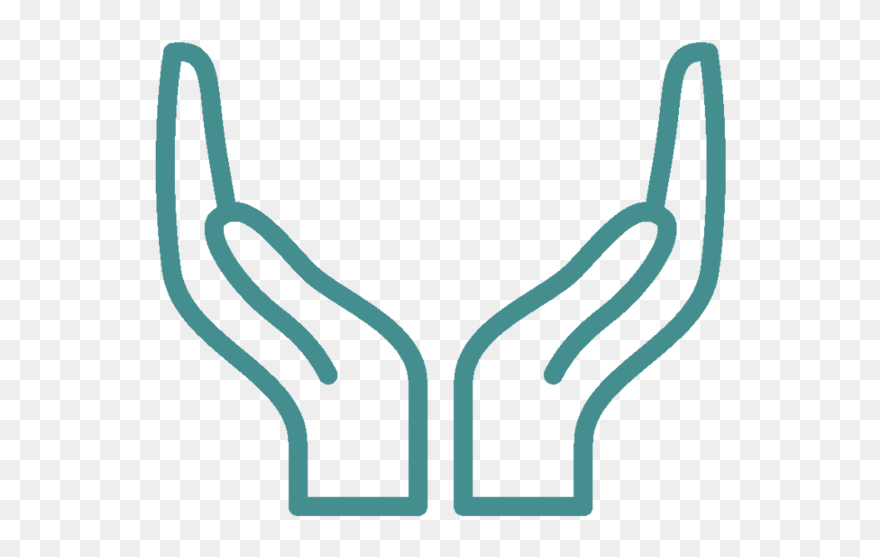 Hands Green Rectangle Clipart