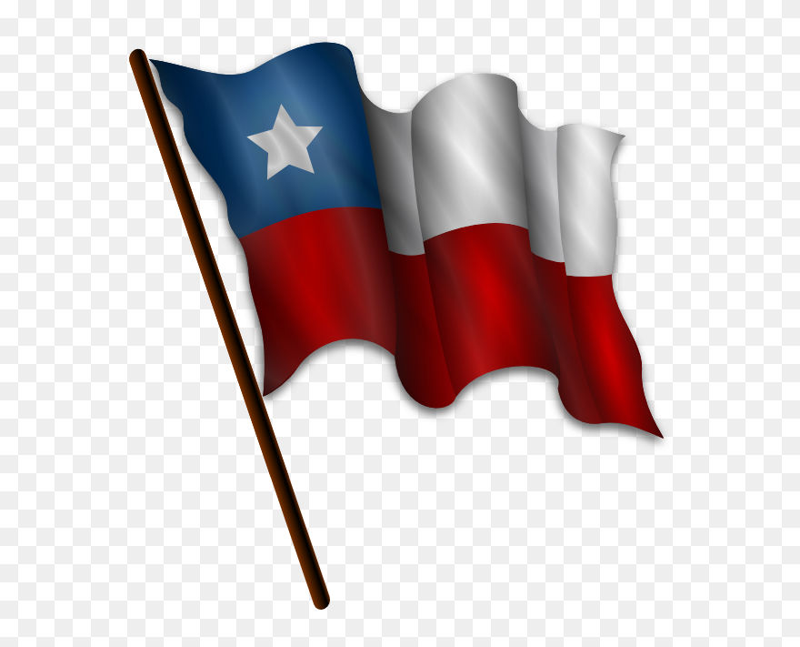 Free Clipart American Flag Waving Clipartsco - Chilean Flag Png Transparent Png