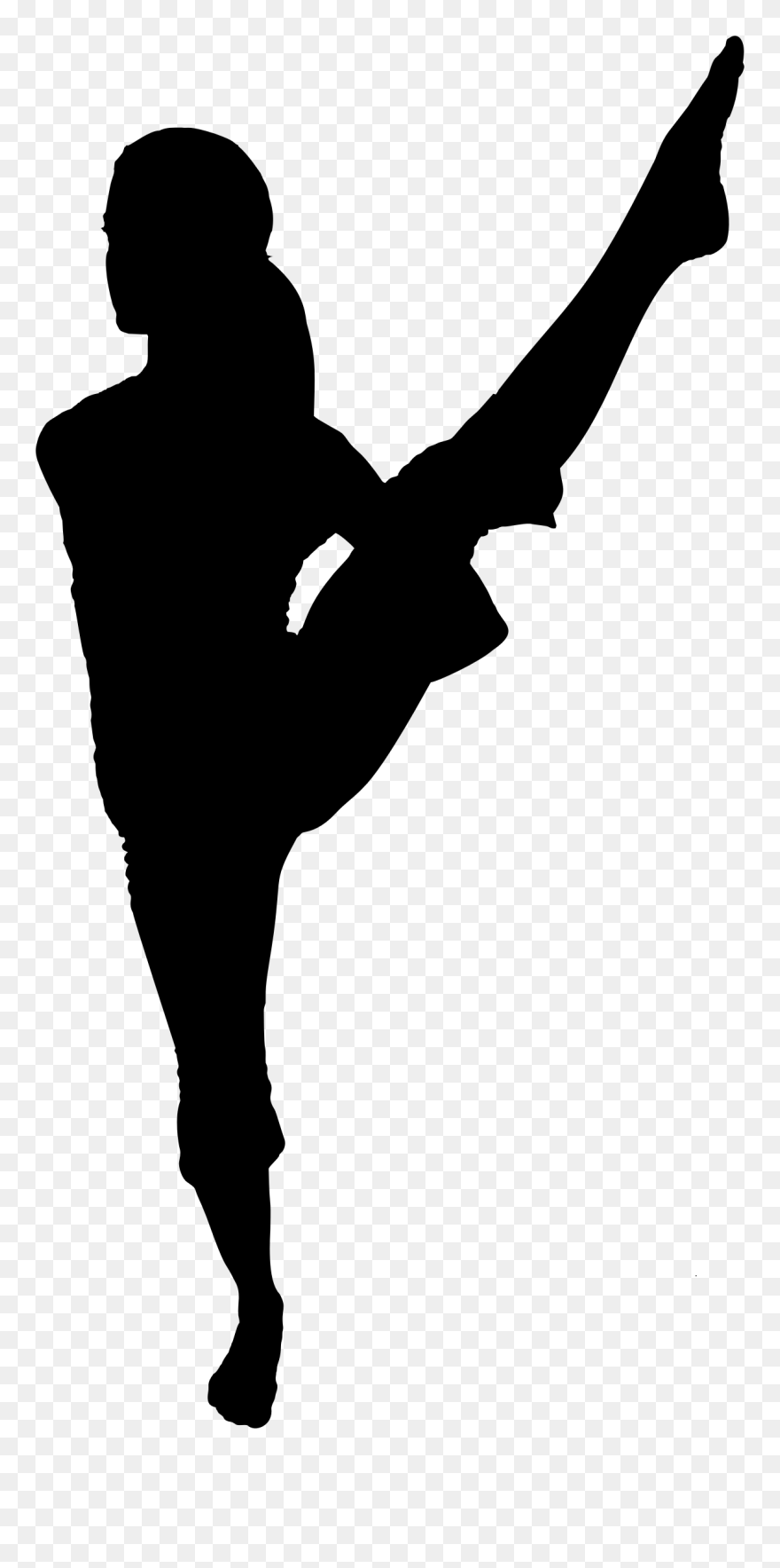 Silhouette Clip Art - Pilates Sombra Png Transparent Png