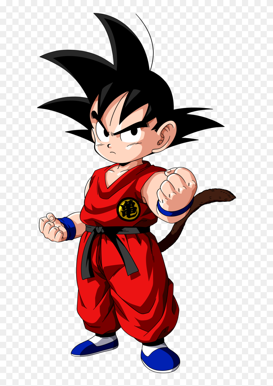Goku Clipart Dragon Ball Z - Kid Goku - Png Download