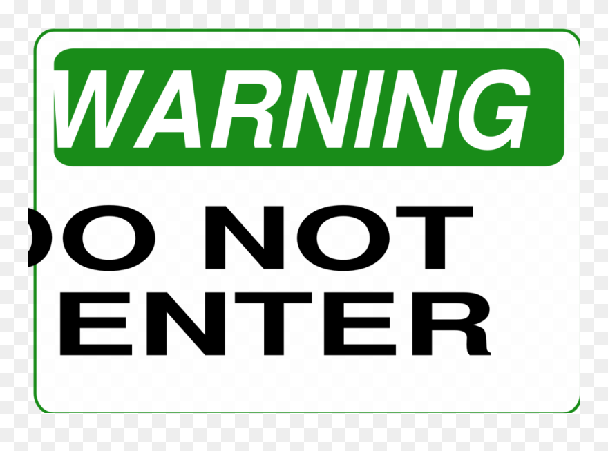 Warning Signs Clipart