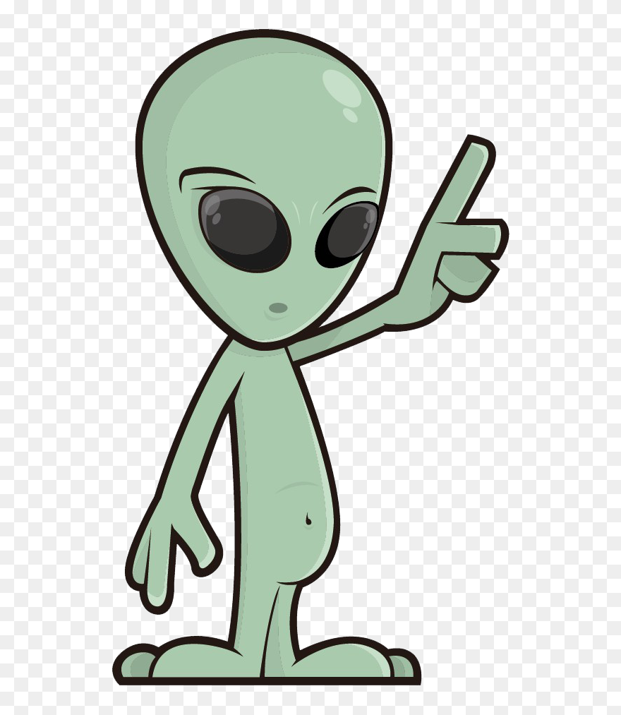 Alien Png Hd Quality - Cartoon Alien Png Clipart