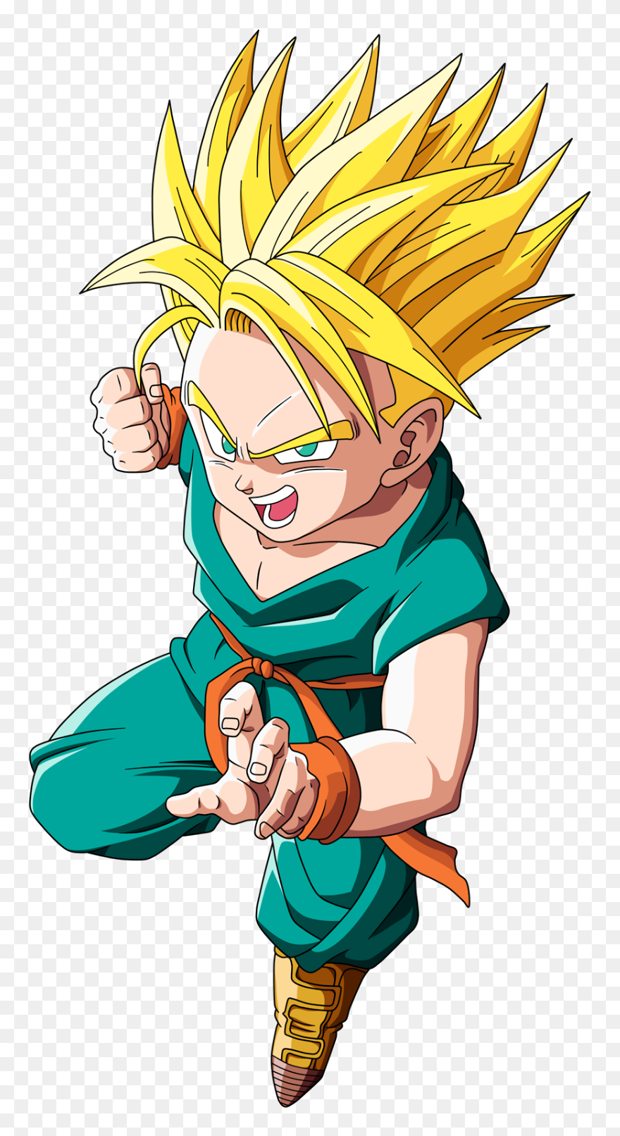 Dragon Ball Chiaotzu Wallpaper - Kid Trunks Ssj Clipart
