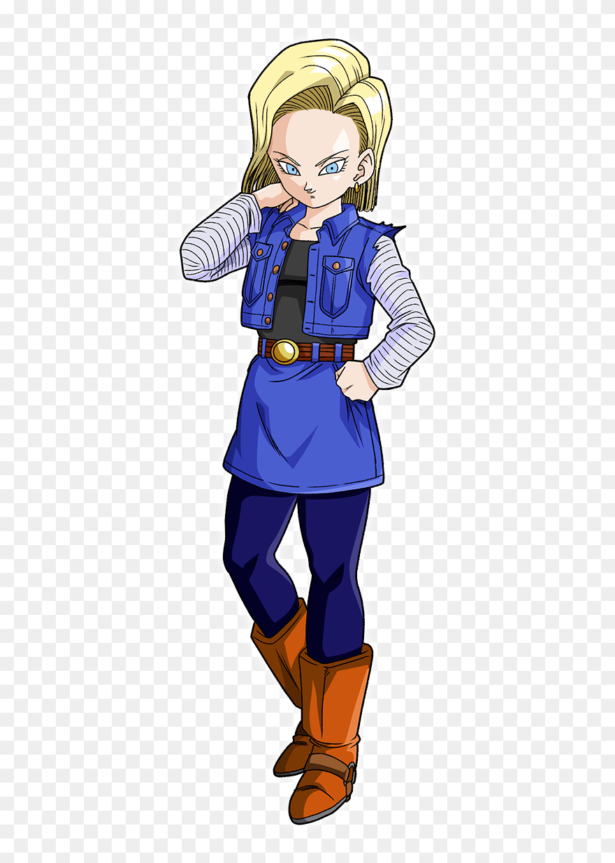 Transparent Android 18 Png Clipart