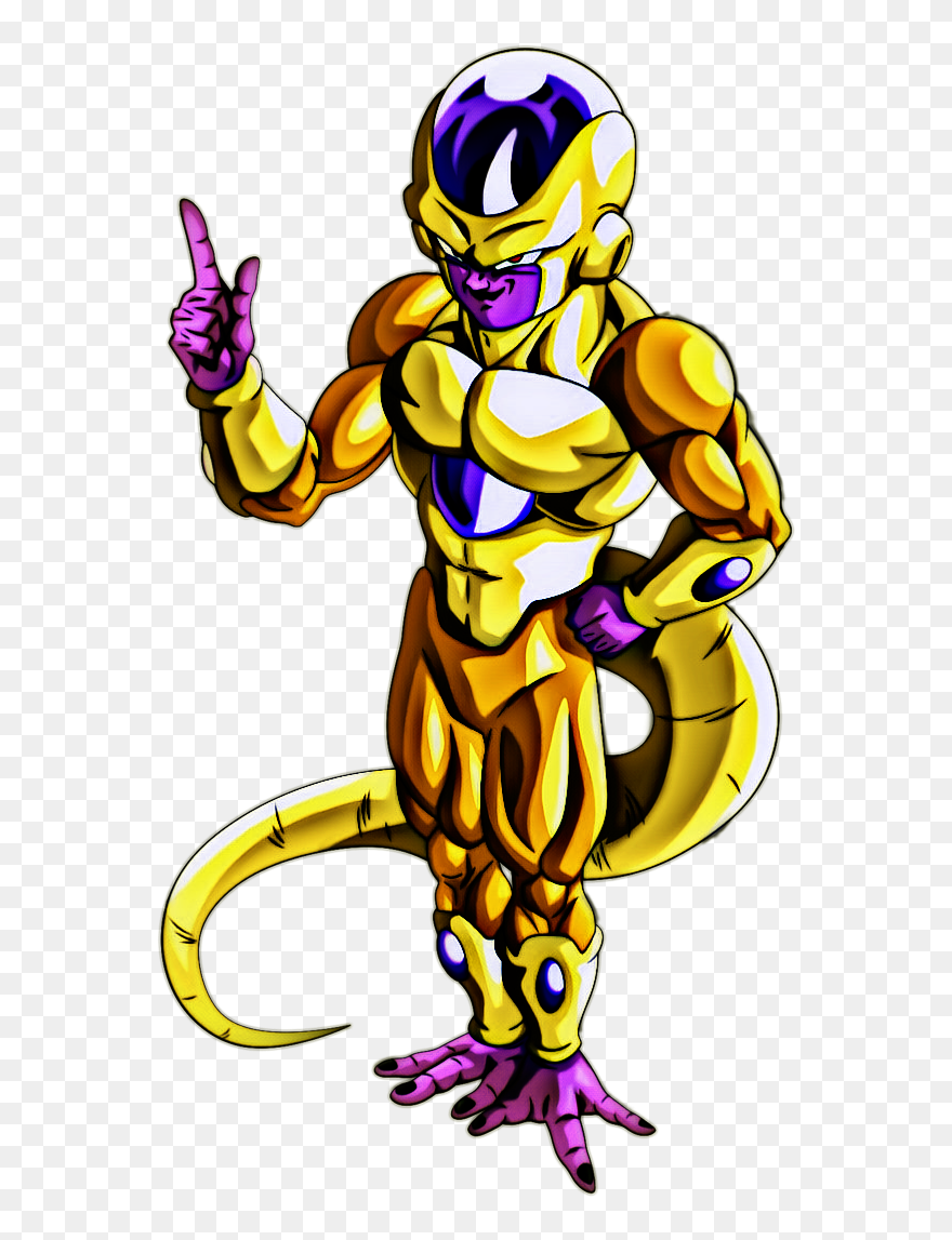 #tv #dragon #ball #dragonballz #dragonball #cartoon - Freezer Golden Clipart