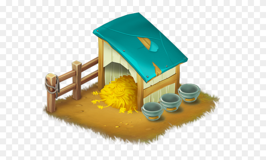 Donkey Stable - Horse Stable Png Clipart
