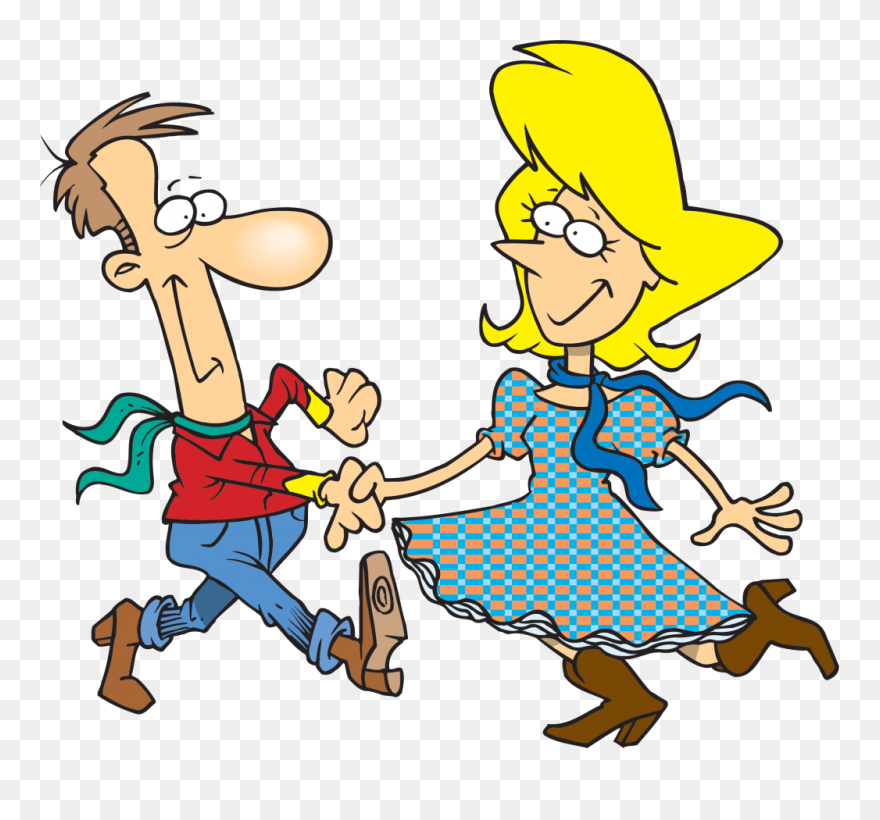 Square Dance Clip Art - Png Download