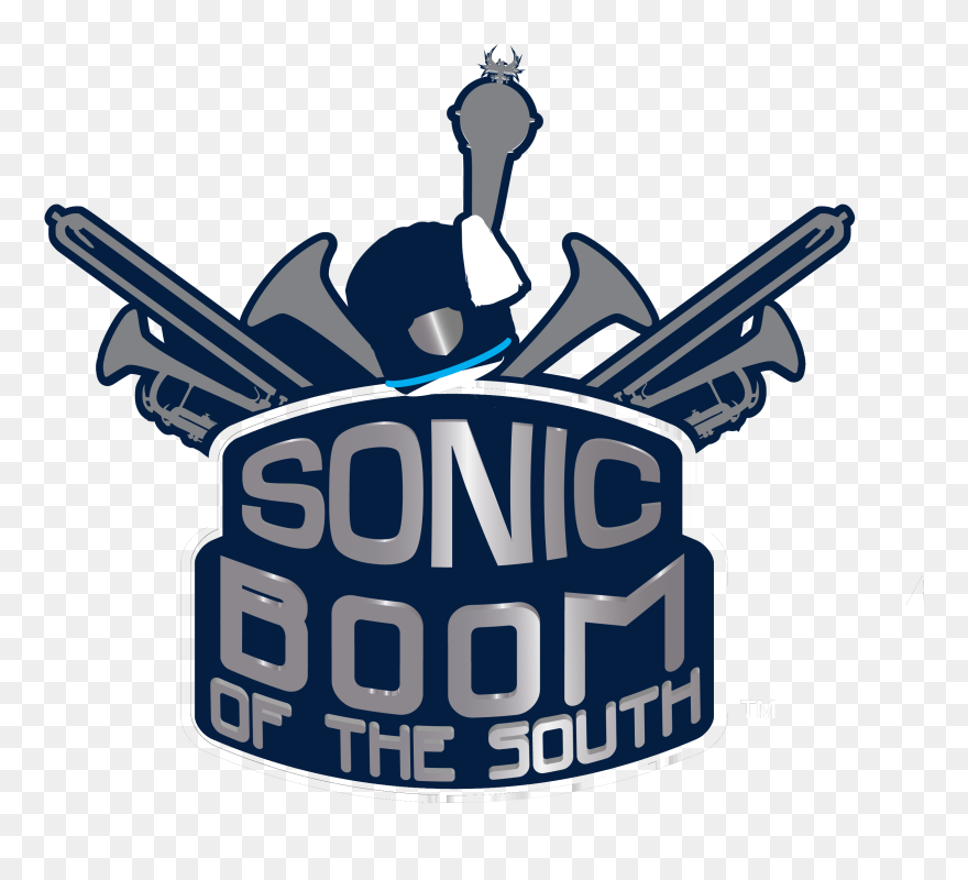 Sonic Boom Of The South Logo Clipart