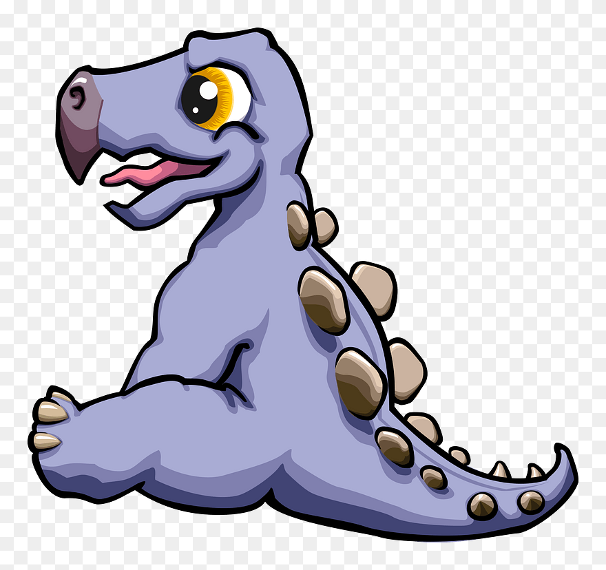 Stegosaurus 02 Clipart - Dinosaur - Png Download