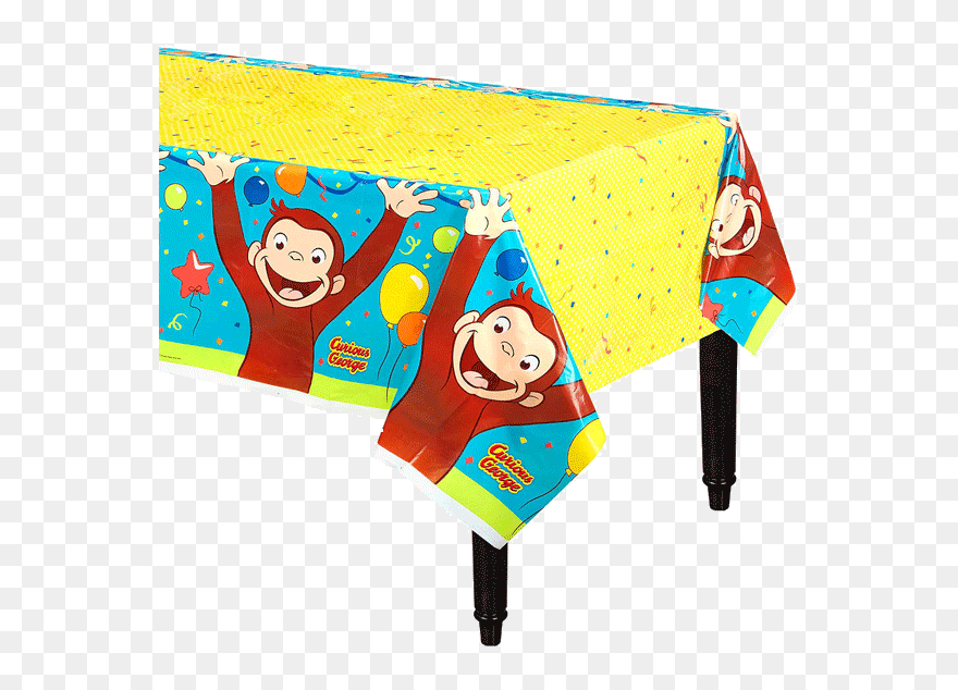 Curious George Table Cover Clipart