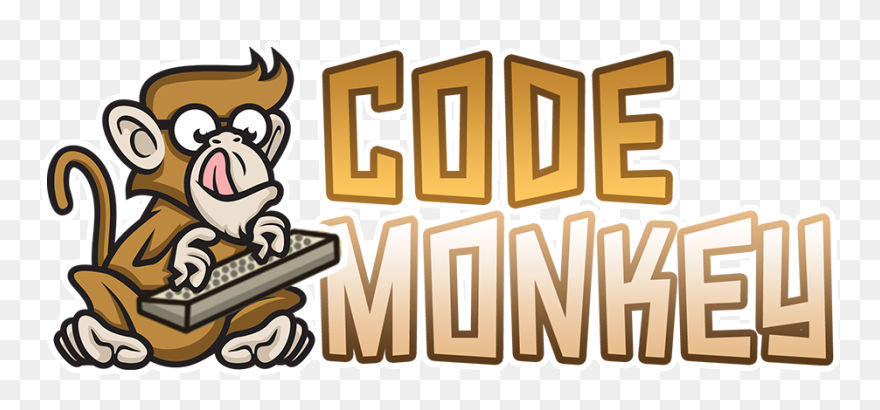 Code Monkey Clipart
