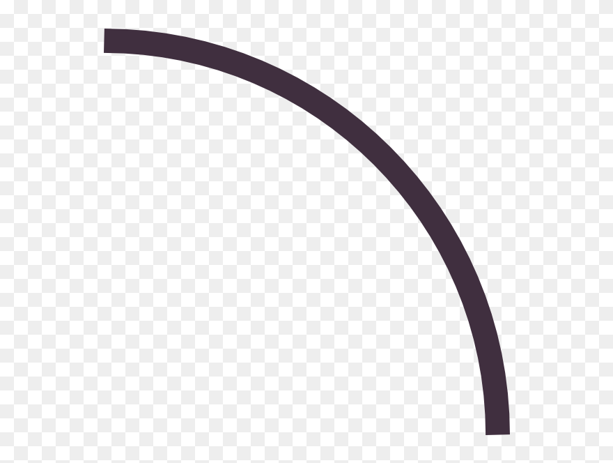 Curved Line Clipart - Png Download