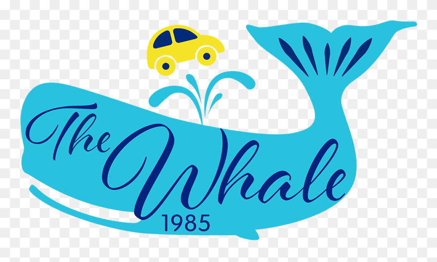 The Whale Car Wash Logo Clipart