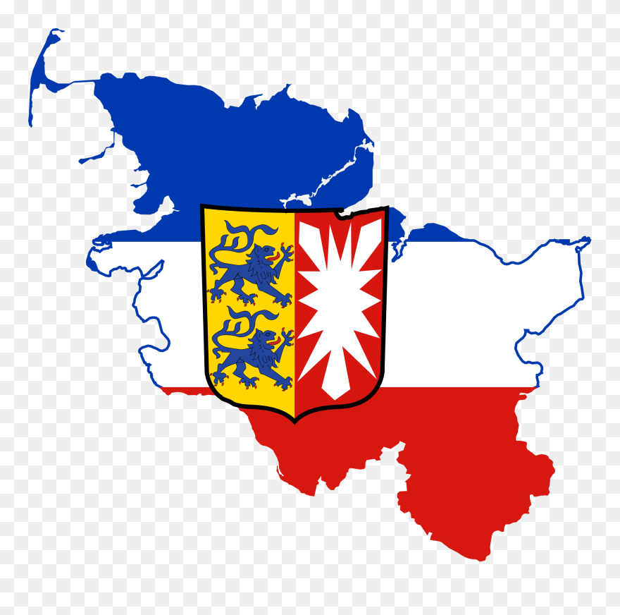 Schleswig Holstein Flag Clipart